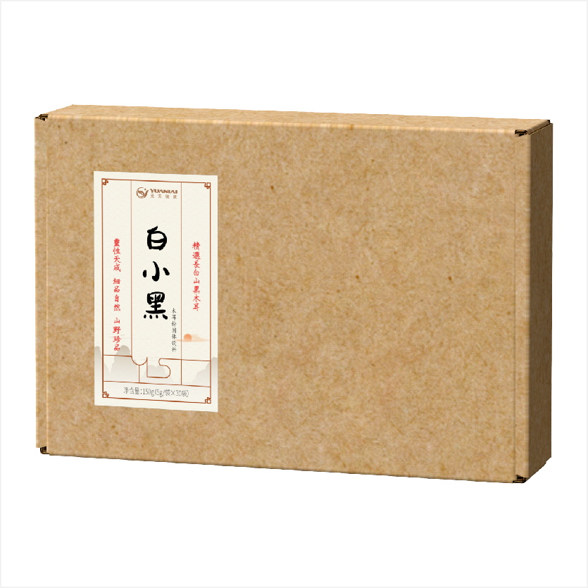白小黑木耳粉固体饮料